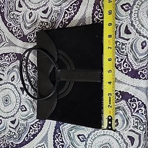 Vintage black evening clutch